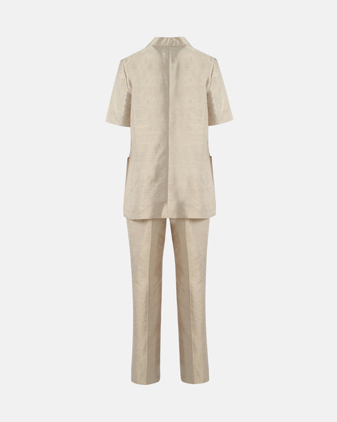 Diane Silk Suit Set